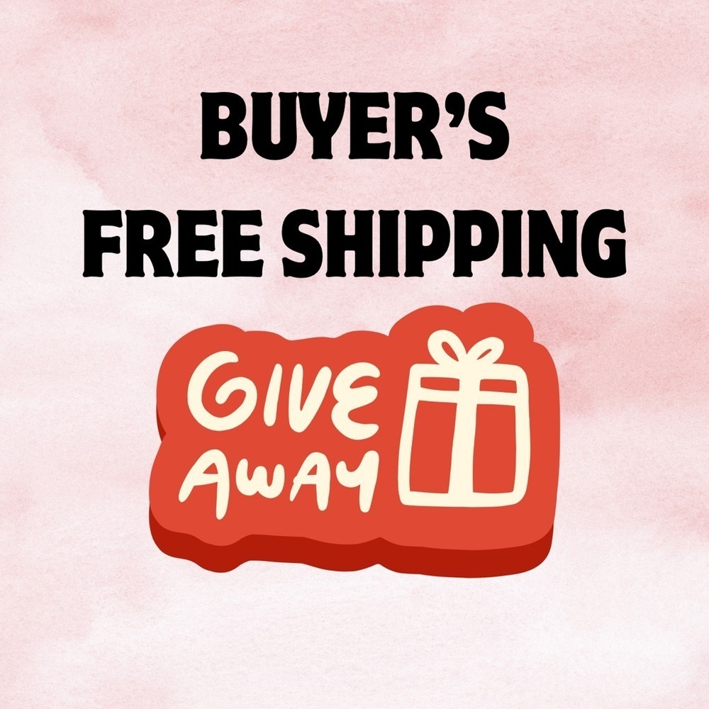 📦BUYER’S‎ FREE SHIPPING GIVEAWAY 📦